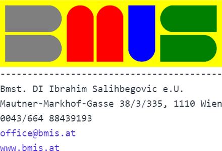 BMIS – Bmst. DI Ibrahim Salihbegovic e.U.